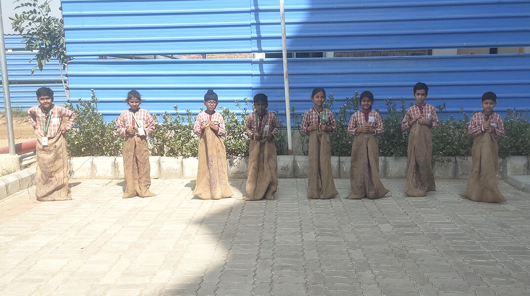 Sports competition - Sack Race