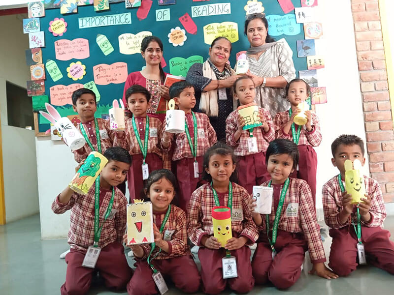 Best out of waste (Pre-Primary)