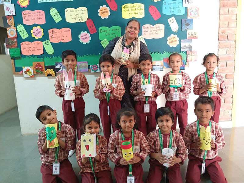 Best out of waste (Pre-Primary)