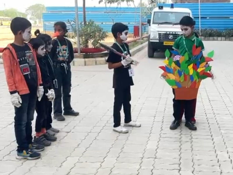 Mime Act on Save Earth (Pre-Primary)