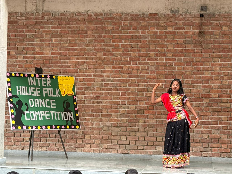 Folk Dance Competition - Inter House Competition
