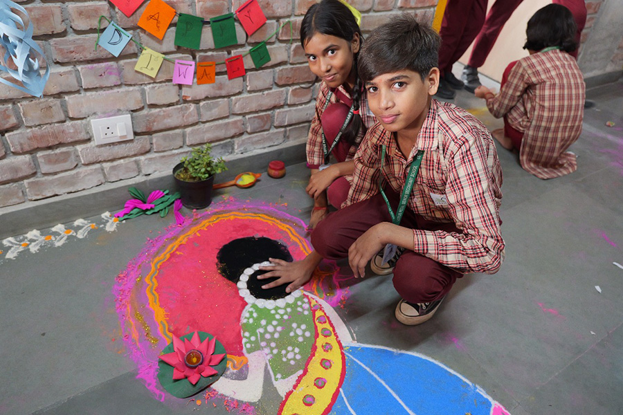 Rangoli making competition