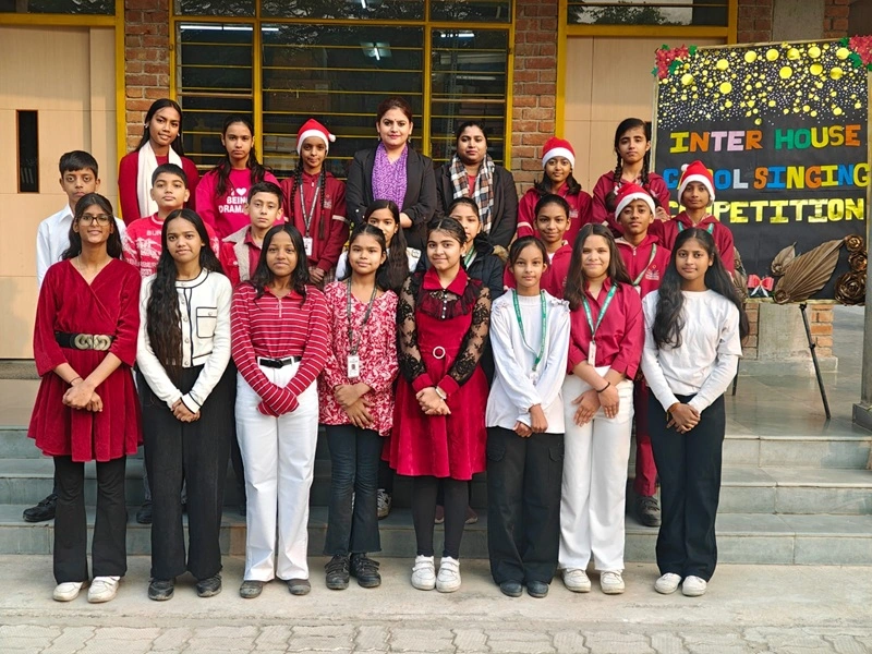 Carol Singing Interhouse Competition