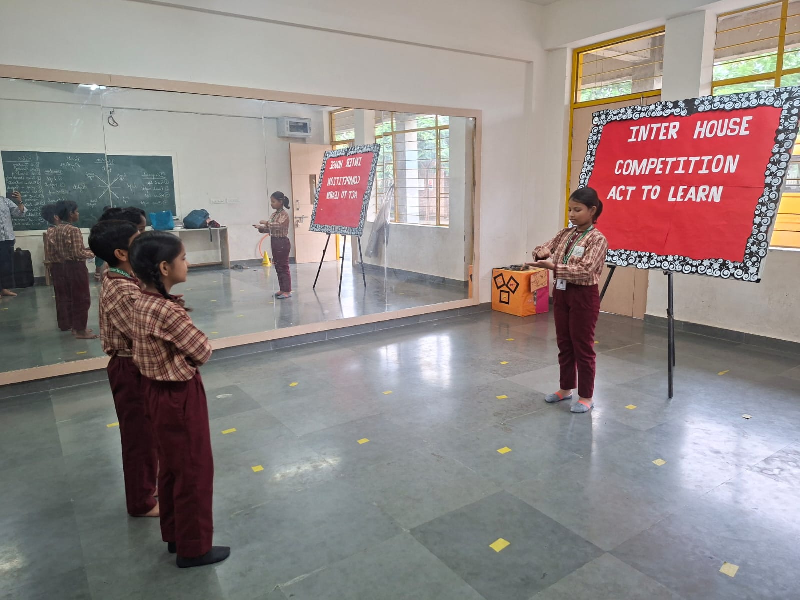 Act to learn - dumb charades