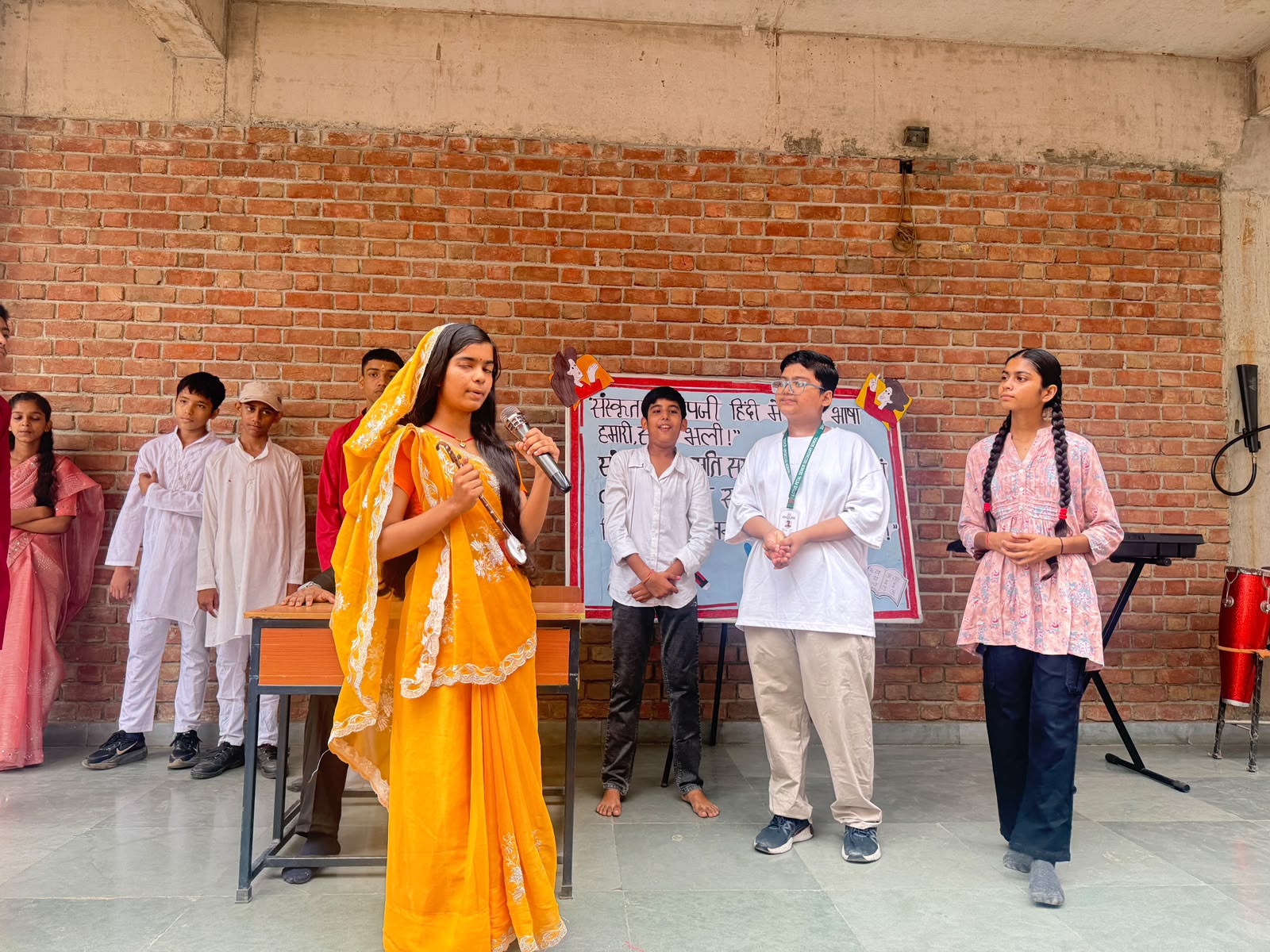 Hindi & Sanskrit Week Special Assembly